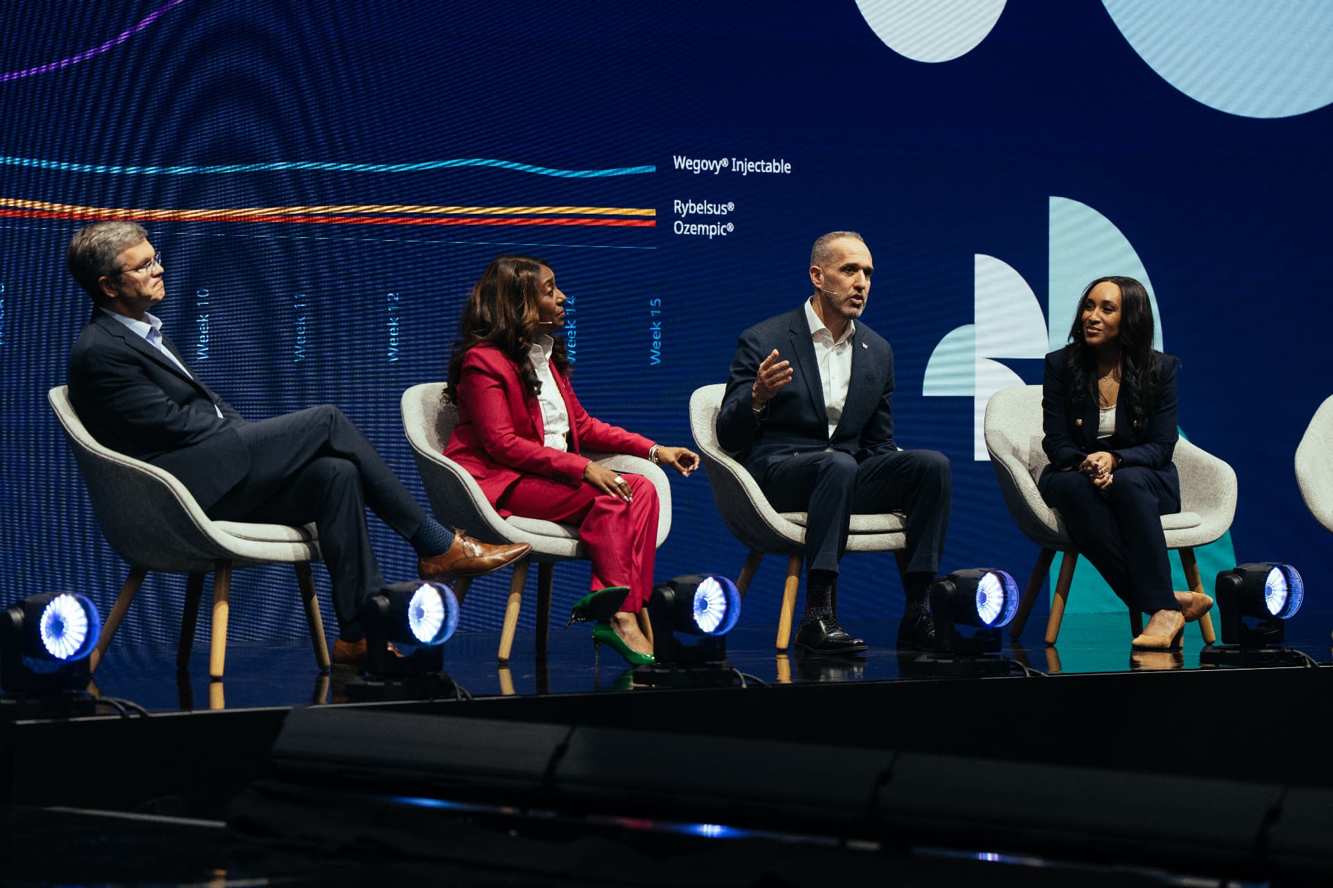 Podiumsgespräch vor der IM-2024-Bühnengrafik