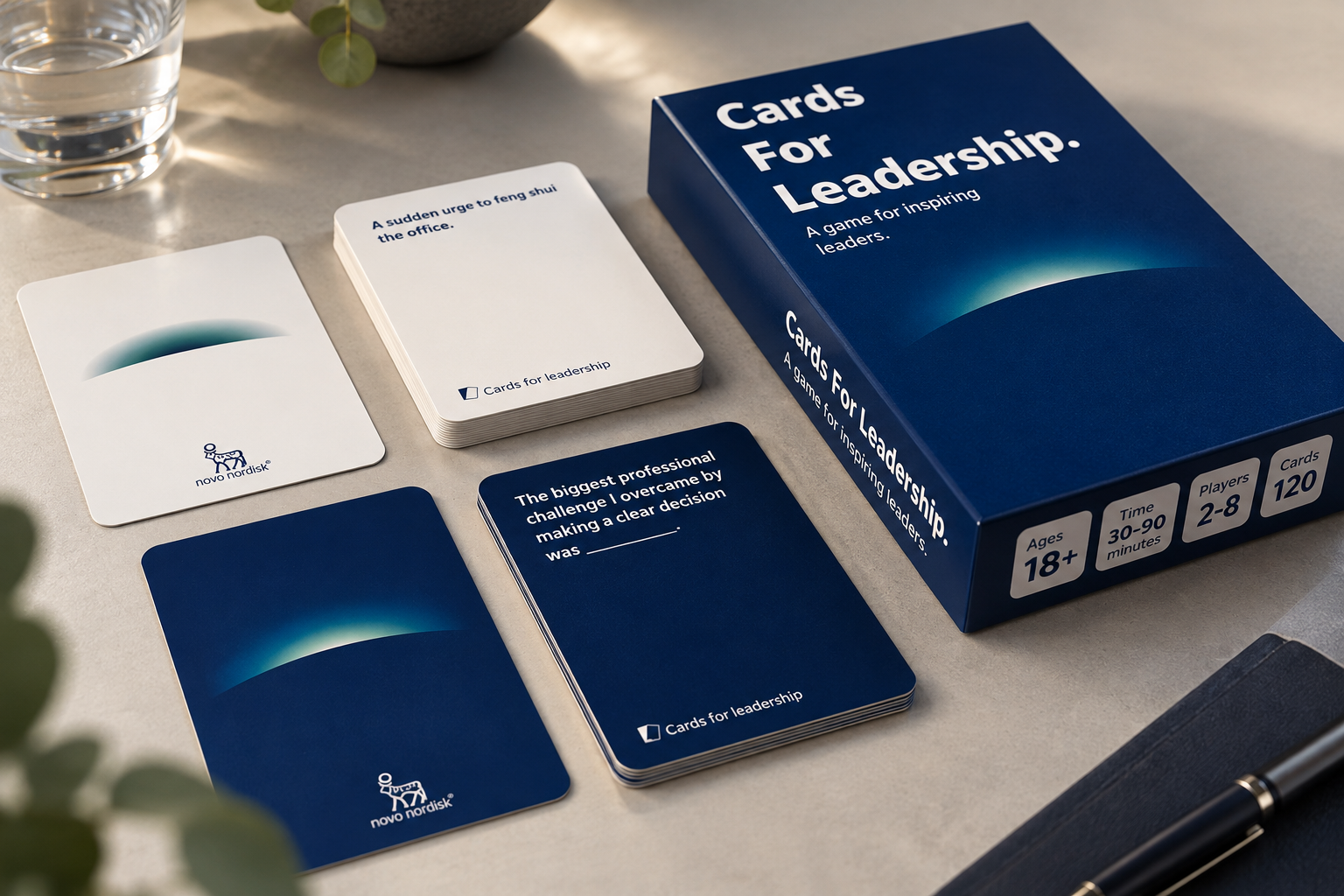 Cards for Leadership – Kartenspiel-Box und Karten